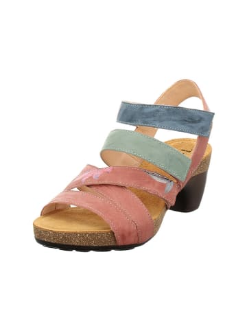 Think! Leren haksandalen meerkleurig