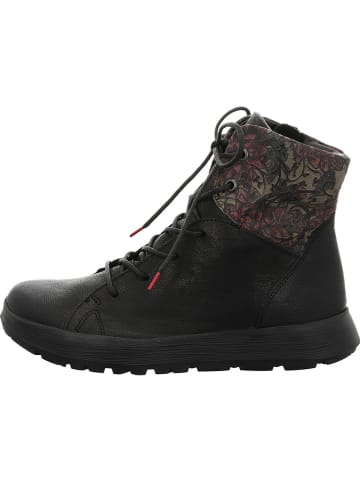 Think! Leder-Boots in Schwarz