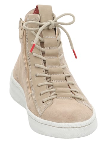 Think! Leder-Sneakers in Beige