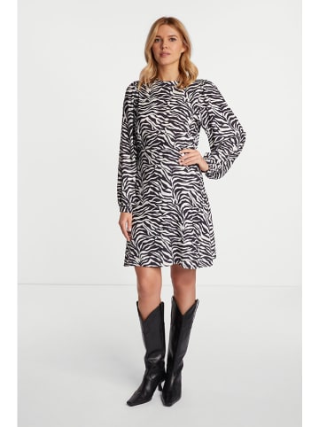 Rich & Royal Kleid in Schwarz/ Weiß