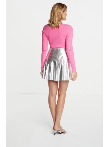 Rich & Royal Rok zilverkleurig