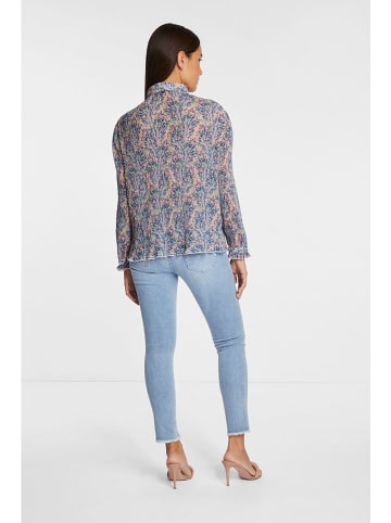 Rich & Royal Blouse lichtroze/blauw