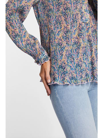 Rich & Royal Bluse in Rosa/ Blau