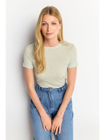 Rich & Royal Shirt lichtgroen/wit