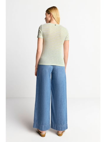 Rich & Royal Shirt lichtgroen/wit