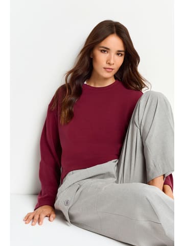 Rich & Royal Bluza w kolorze bordowym