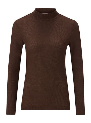 Rich & Royal Longsleeve in Dunkelbraun