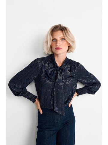 Rich & Royal Bluse in Dunkelblau