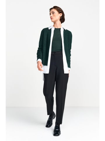 Rich & Royal Cardigan in Dunkelgrün