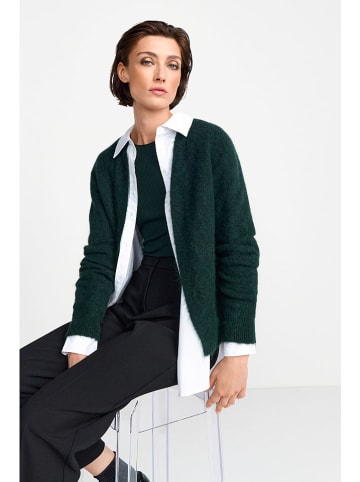 Rich & Royal Cardigan in Dunkelgrün