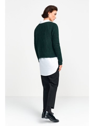 Rich & Royal Cardigan in Dunkelgrün