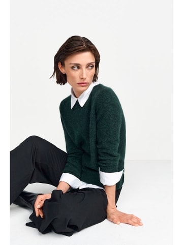 Rich & Royal Pullover in Dunkelgrün