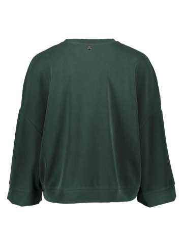 Rich & Royal Sweatshirt in Dunkelgrün