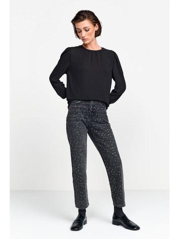 Rich & Royal Bluse in Schwarz