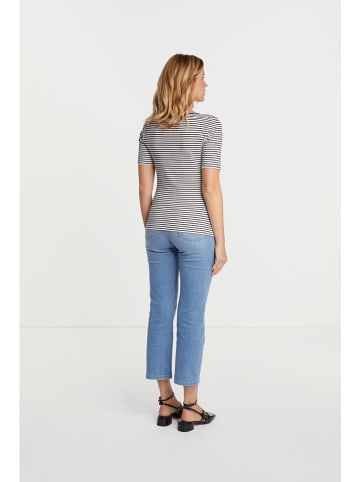 Rich&Royal Shirt donkerblauw/wit