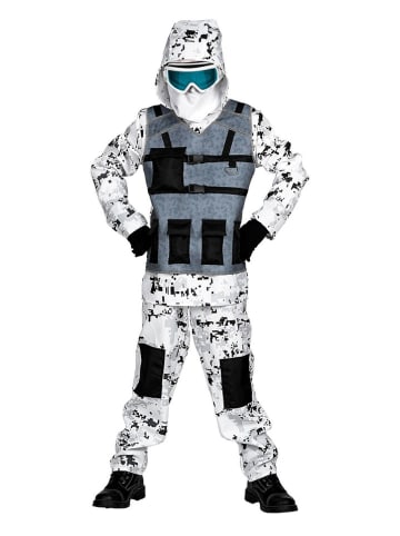 Carnival Party 3-delig kostuum "Arctic Special Forces" wit