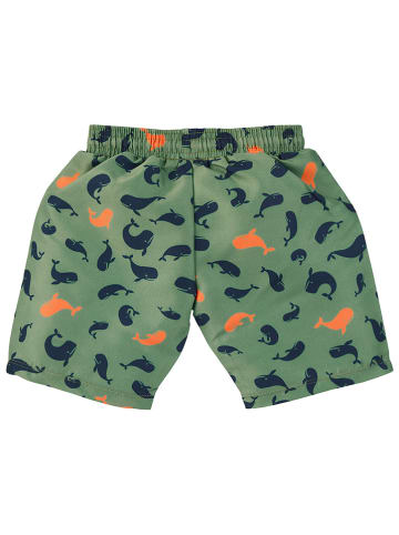 Sterntaler Szorty kąpielowe "Whale" w kolorze zielonym
