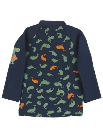 Sterntaler Koszulka kąpielowa "Whale" w kolorze granatowym