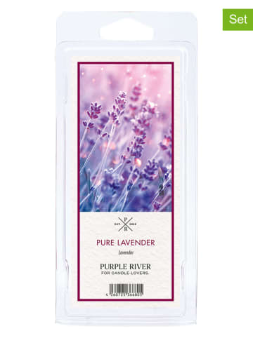 Purple River Woski zapachowe (4 szt.) "Pure Lavender" - 4 x 50 g