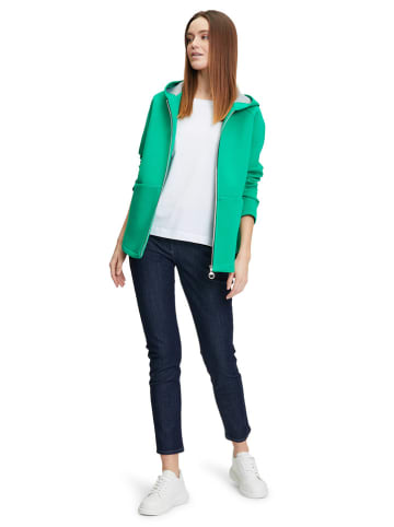 AMBER & JUNE Sweatvest groen