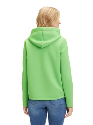 AMBER & JUNE Sweatjacke in Grün
