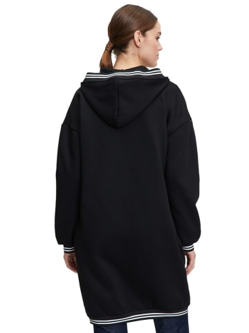 AMBER & JUNE Sweatjacke in Schwarz