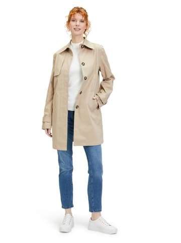 AMBER & JUNE Übergangsmantel in Beige