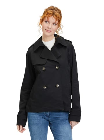 AMBER & JUNE Übergangsjacke in Schwarz