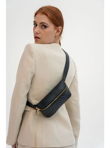 Christian Laurier Skórzana saszetka "Manel" w kolorze czarnym - 25 x 10 x 6 cm