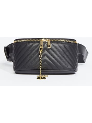 Christian Laurier Skórzana saszetka "Manel" w kolorze czarnym - 25 x 10 x 6 cm