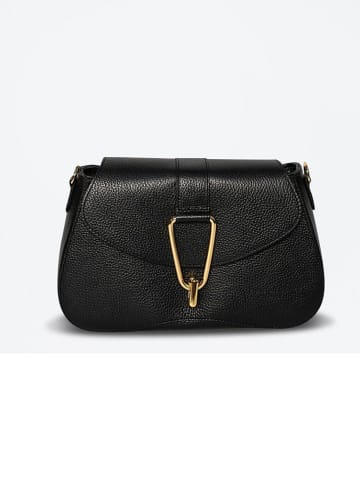 Christian Laurier Leren schoudertas "Leora" zwart - (B)20 x (H)15 x (D)6 cm