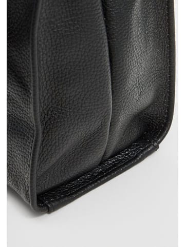 Christian Laurier Leder-Henkeltasche "Agathe" in Schwarz - (B)32,5 x (H)32 x (T)10 cm