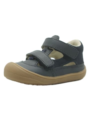 lamino Leder-Halbsandalen in Dunkelblau