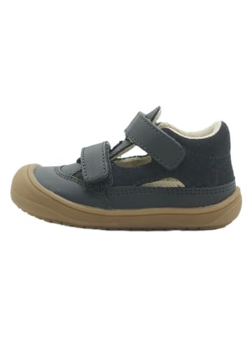 lamino Leder-Halbsandalen in Dunkelblau