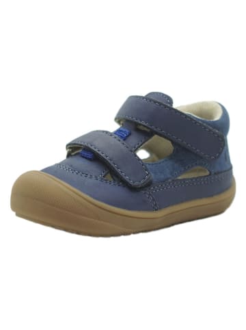 lamino Leder-Halbsandalen in Dunkelblau