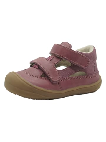 lamino Leder-Halbsandalen in Rot