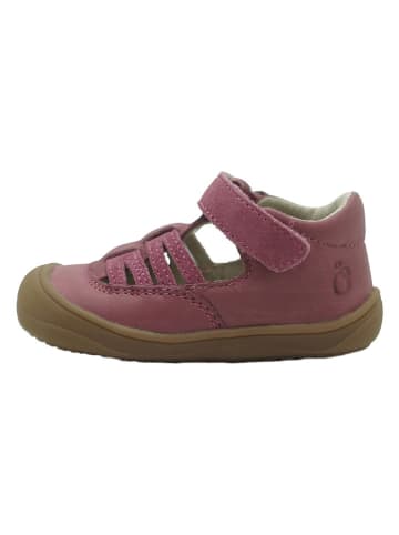 lamino Leder-Halbsandalen in Pink