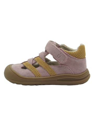 lamino Leder-Halbsandalen in Rosa