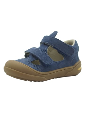 lamino Leder-Halbsandalen in Dunkelblau