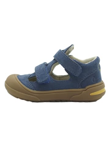 lamino Leder-Halbsandalen in Dunkelblau