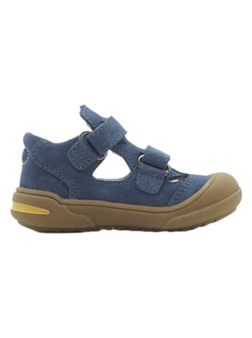 lamino Leder-Halbsandalen in Dunkelblau