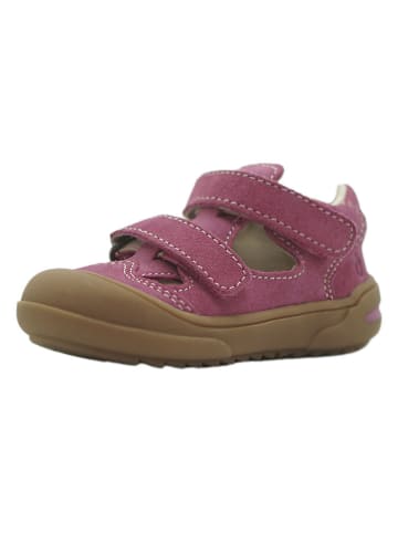 lamino Leder-Halbsandalen in Lila