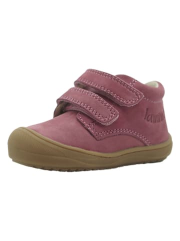 lamino Leder-Sneakers in Pink