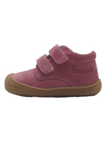 lamino Leren sneakers roze