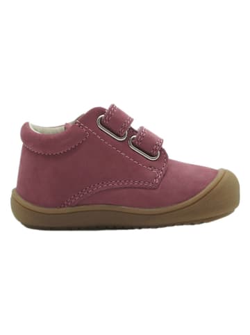 lamino Leren sneakers roze