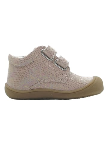 lamino Leder-Sneakers in Rosé