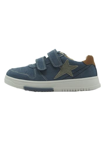 lamino Skórzane sneakersy w kolorze niebieskim