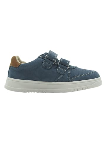 lamino Skórzane sneakersy w kolorze niebieskim