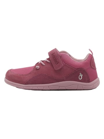 lamino Skórzane buty w kolorze różowym do chodzenia na boso