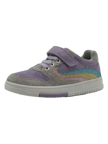 lamino Leder-Sneakers in Lila